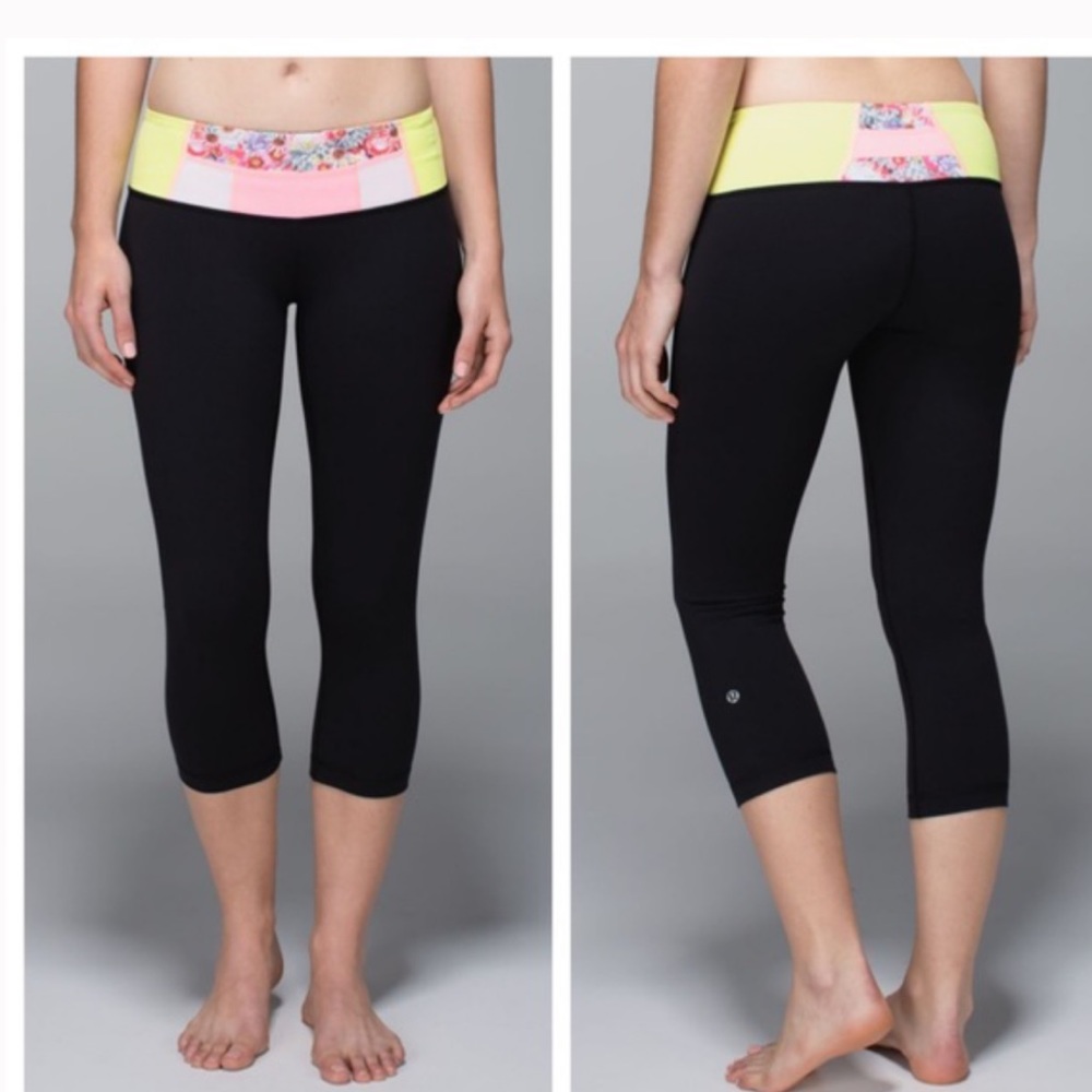 LULULEMON - Pastel wonderunder leggings SIZE 4